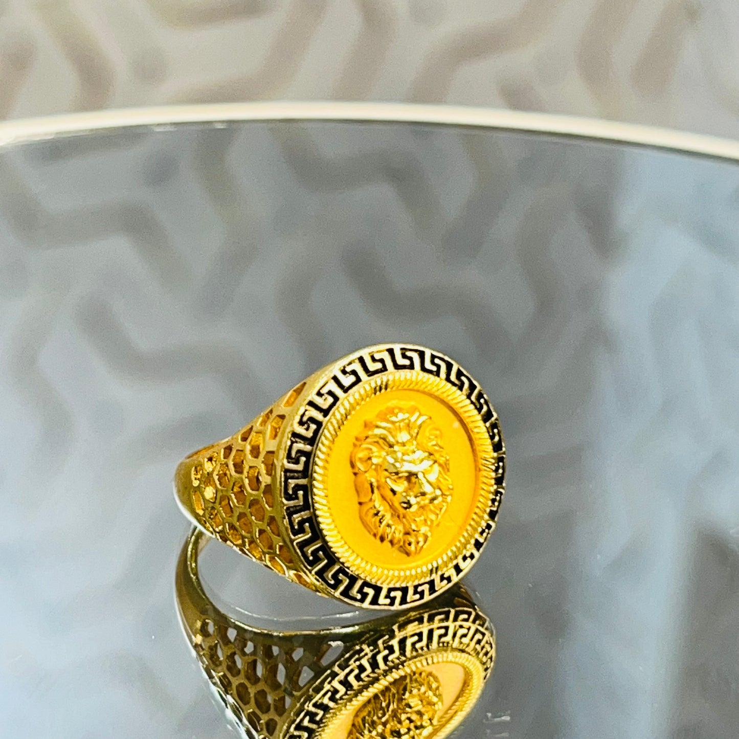 Black Lion Ring