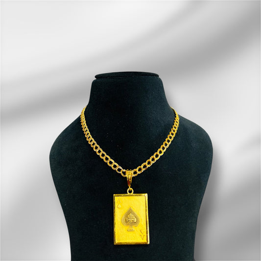 AK locket+S pata chain