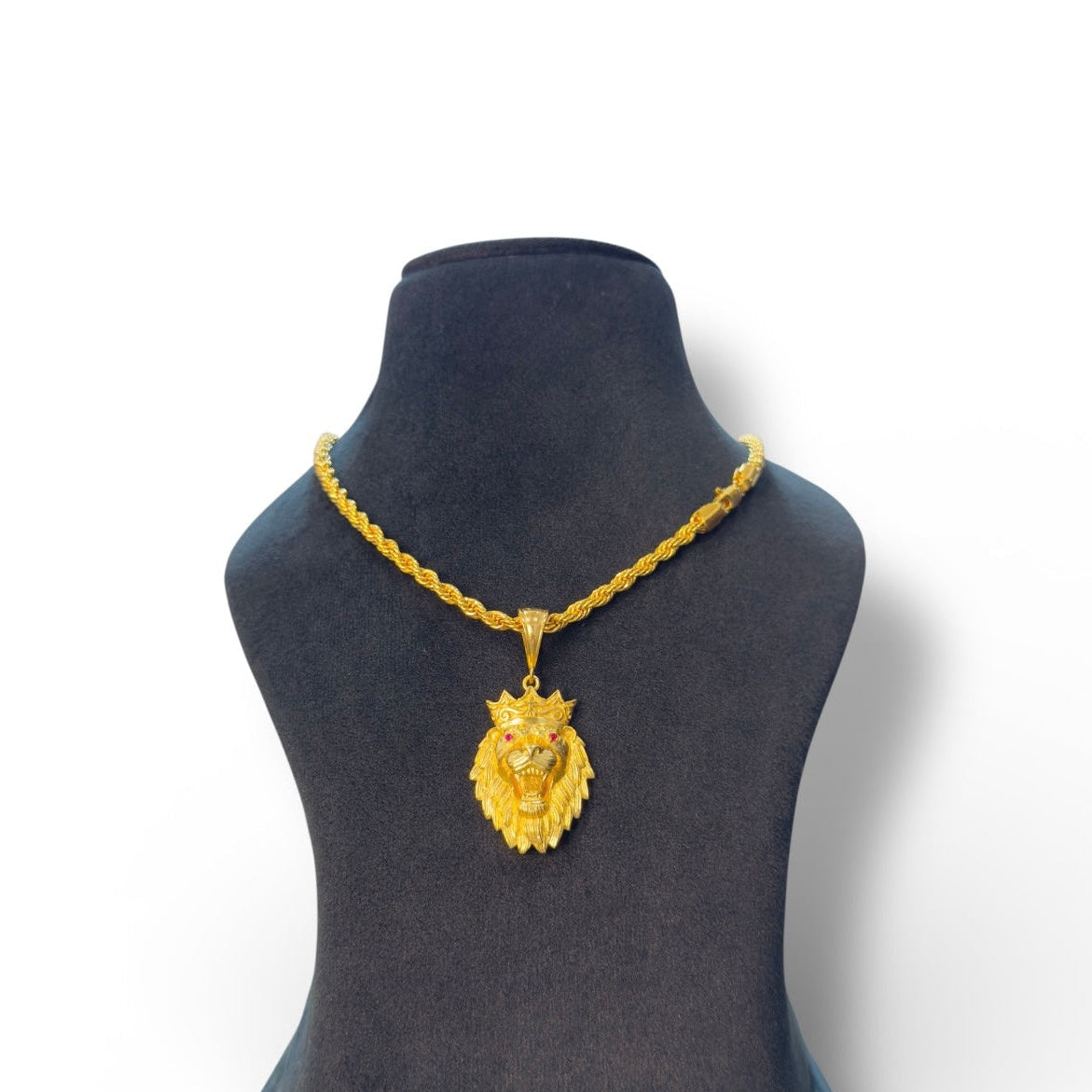 CLASSIC LION LOGO+ROPE CHAIN