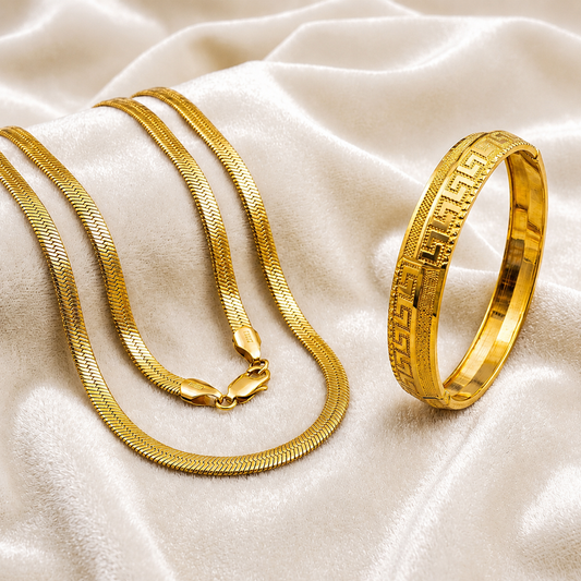 CLASSIC SNAKE CHAIN+ROYAL VERCASE KADA