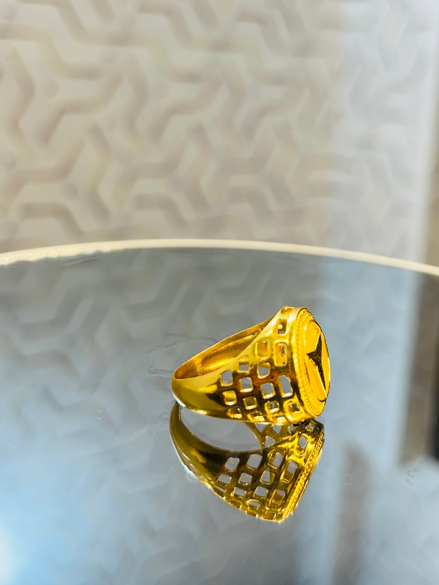 Mercedes Gold Ring