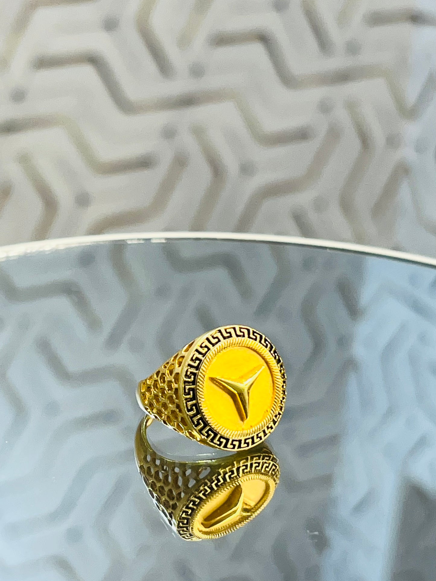 Mercedes Gold Ring