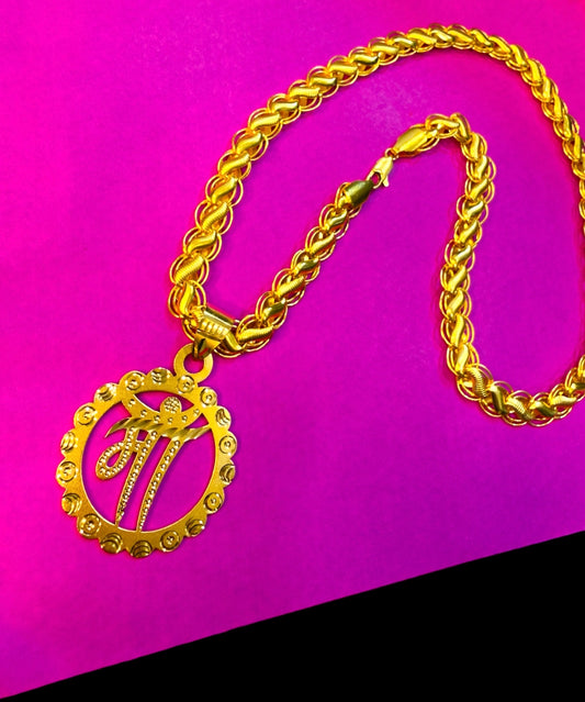 MAA LOGO + LOTUS CHAIN