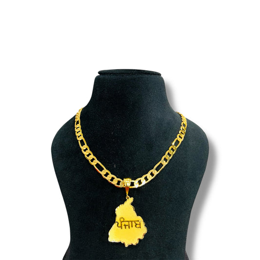 PUNJAB LOGO + FIGARO CHAIN