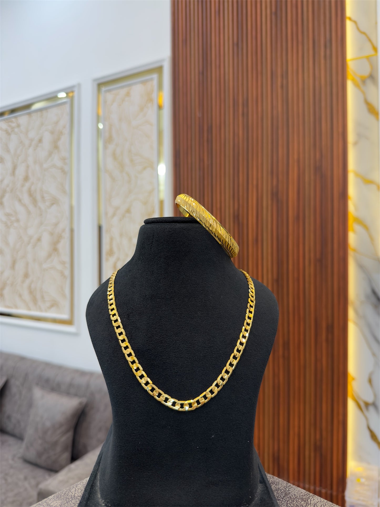 LINING KADA + PATA CUBAN CHAIN