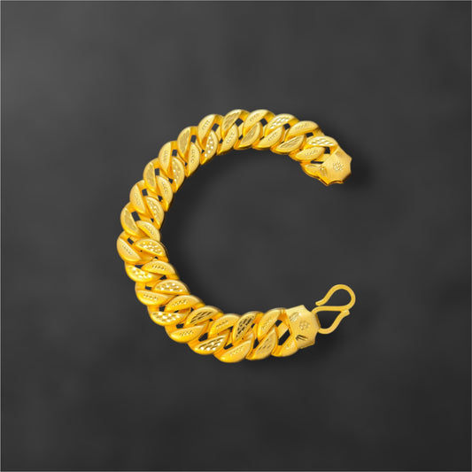 SINGAPORE GOLD PLATED BRACELET