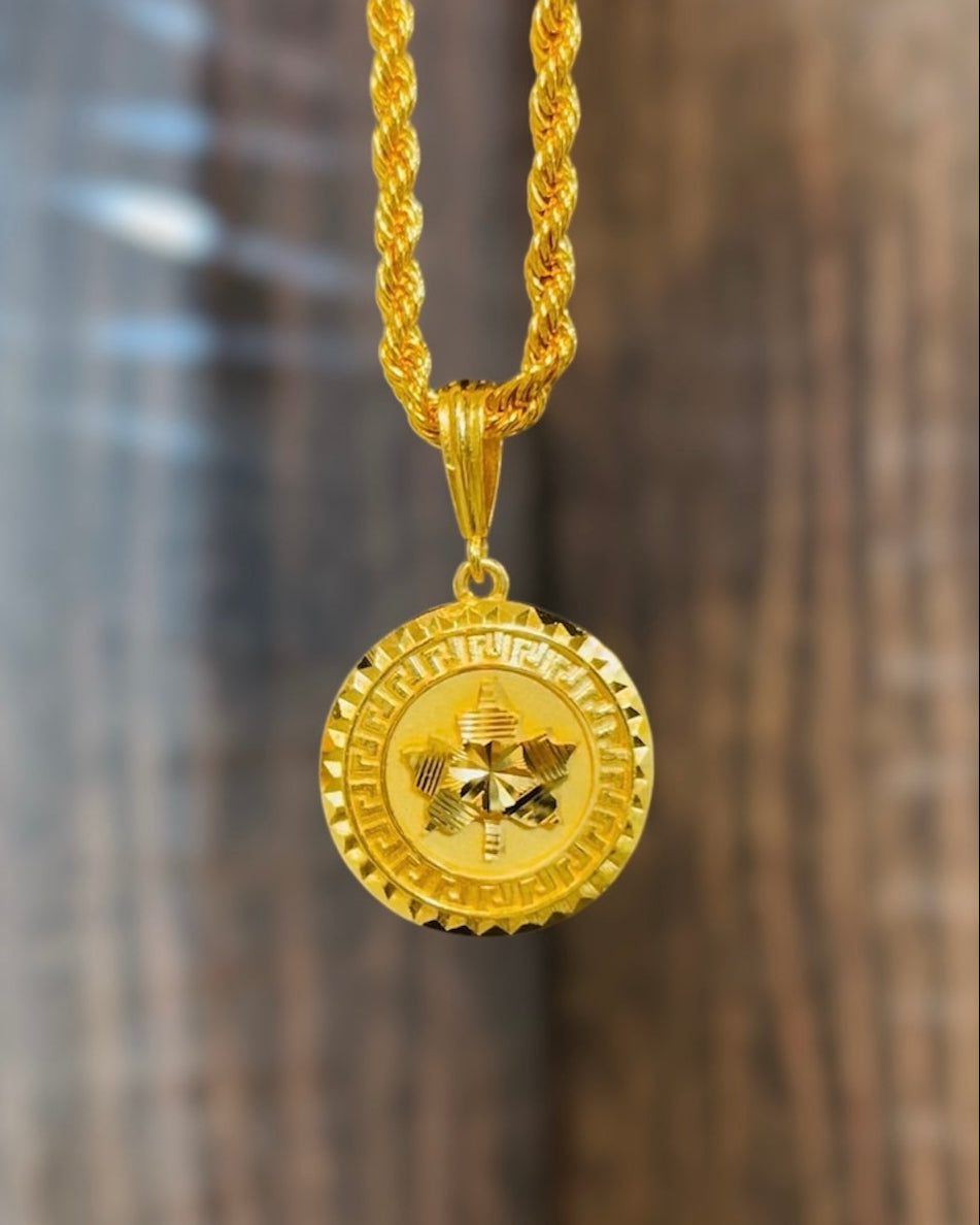 Canada Logo+Rope Chain