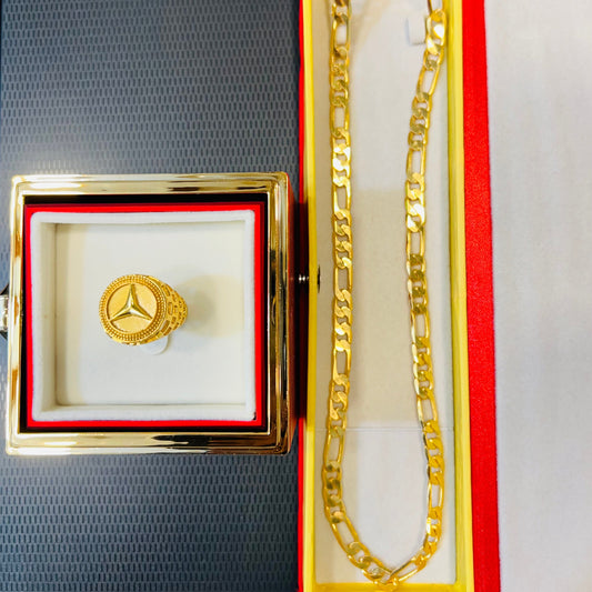 Ring+Figaro Chain