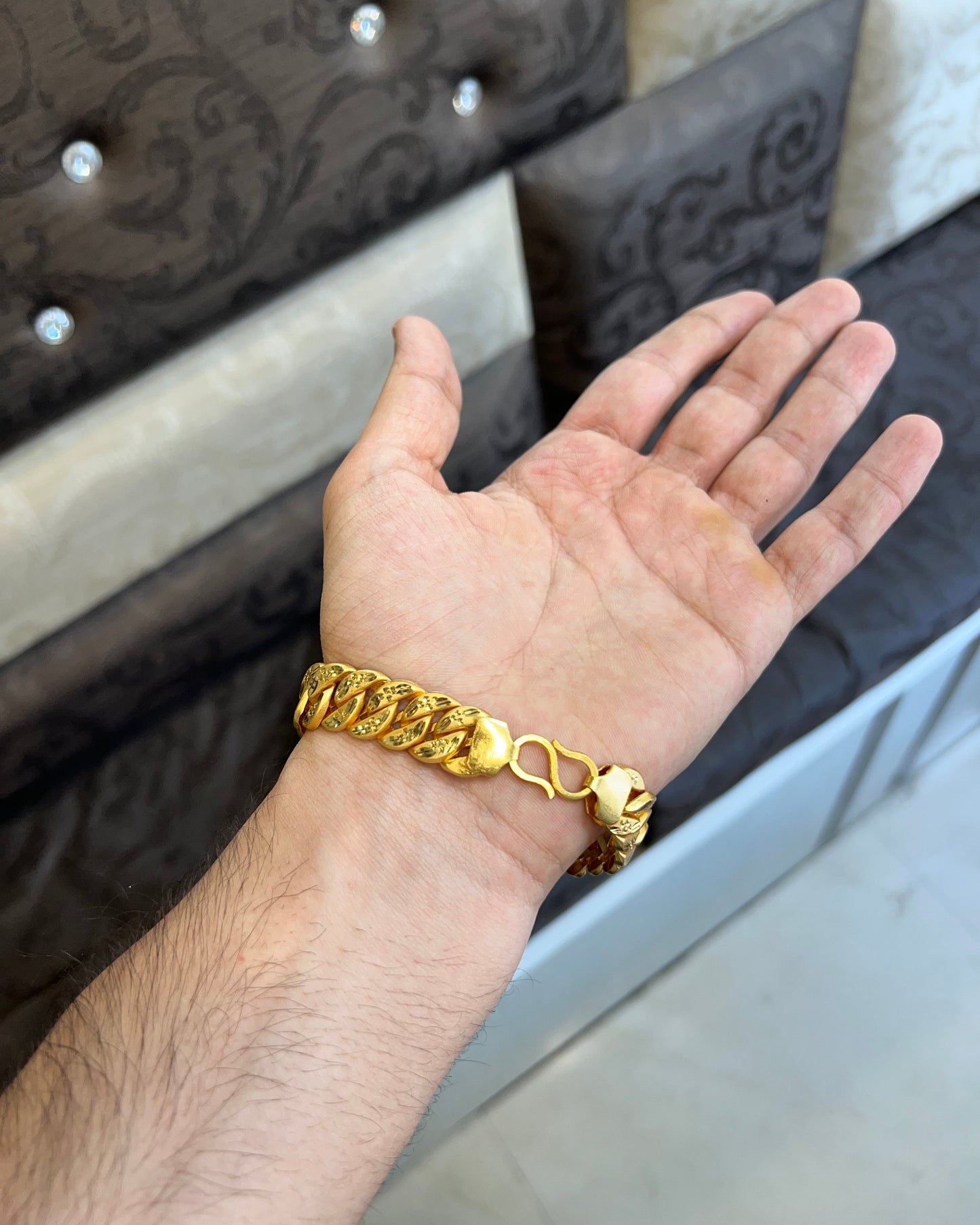 Singapure Gold Plated  Bracelet
